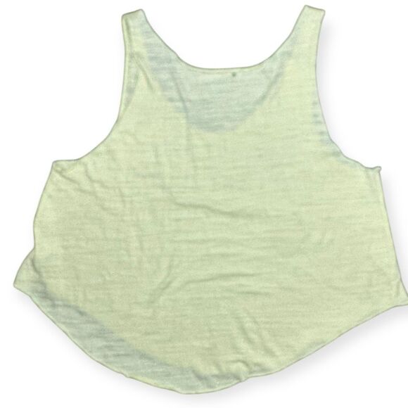 PINK VICTORIA’S SECRET Women’s Yellow “My Puppy Is Cuter Than Yours” Sleep Tank - Picture 2 of 5